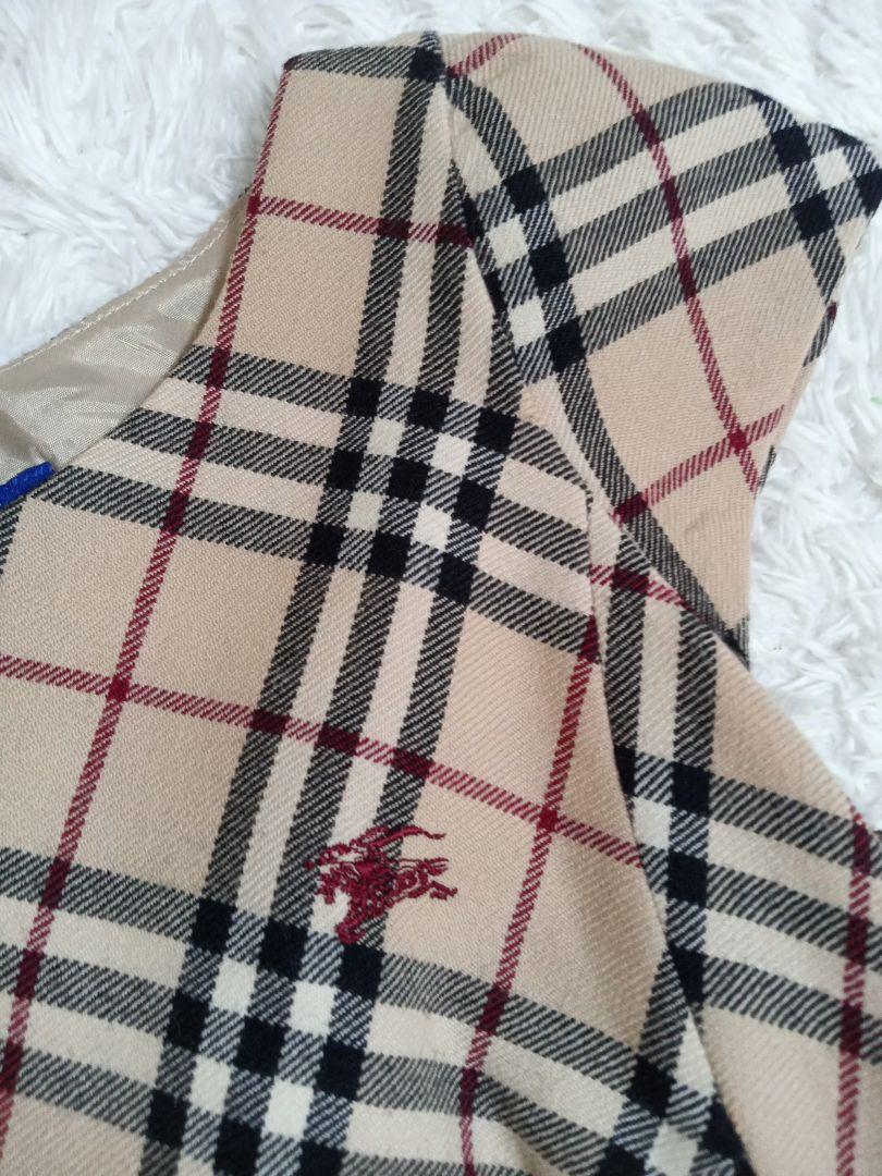 BURBERRY BLUE LABEL ノバチェックワンピース　38 ベージュ BURBERRY BLUELABEL 38 ノバチェック ワンピース