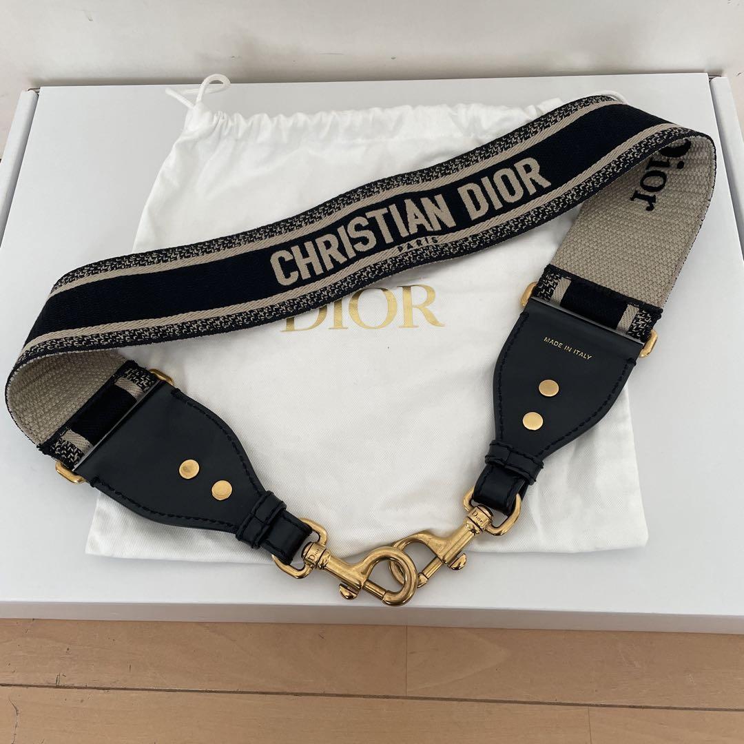 Dior ショルダーストラップ エンブロイダリー