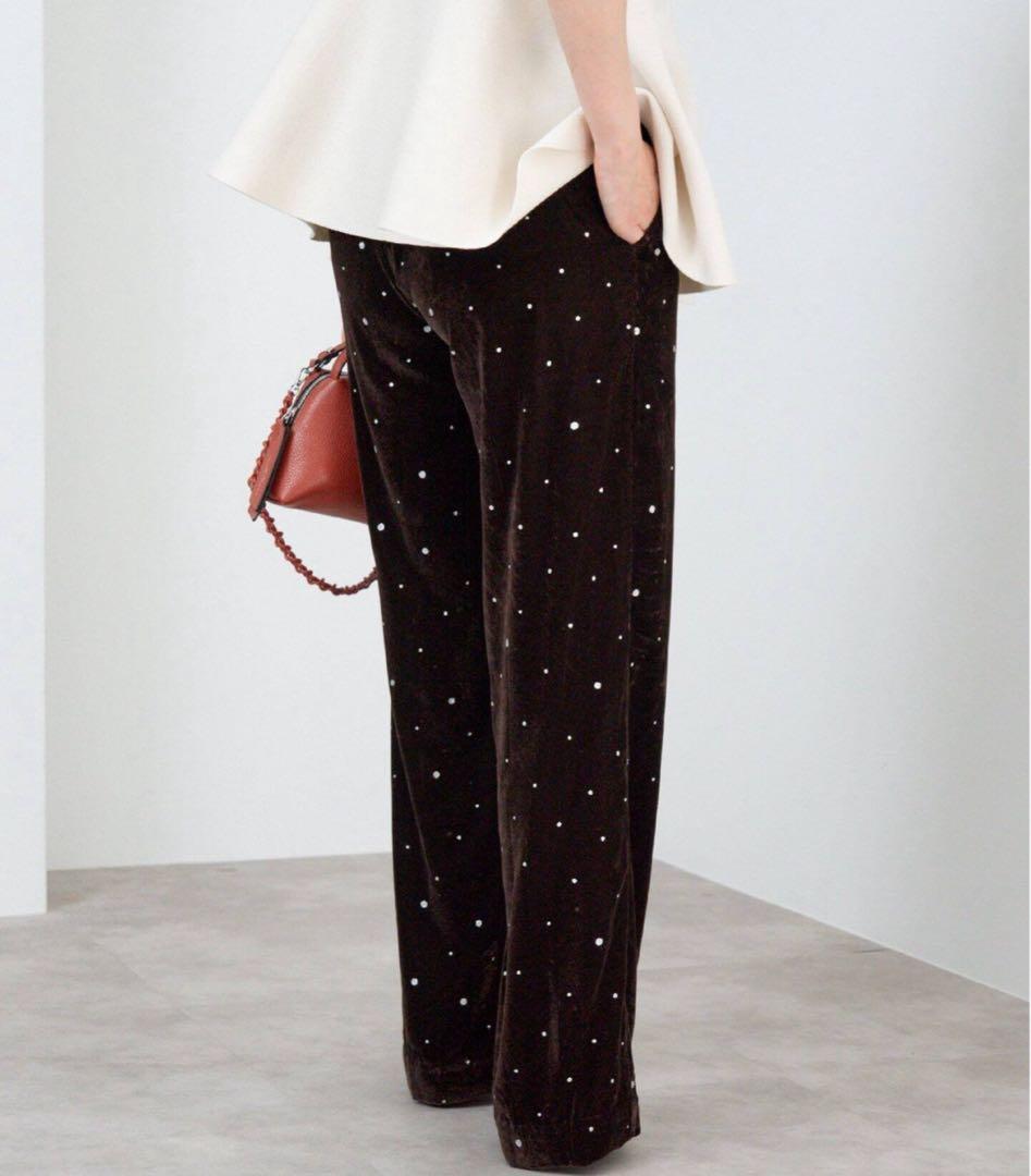COUTURE D ADAM クチュールドアダム ベロア パンツ イエナS IENA WWW_OLIVIERBERNSTEIN_COM