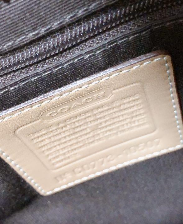 美品 COACHコーチシグネチャーキャンバス×レザートートバッグ 0jWfq-m53101110157 送料無料 即納超特価