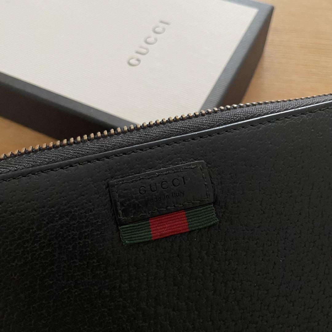 gucci 長財布ブラック