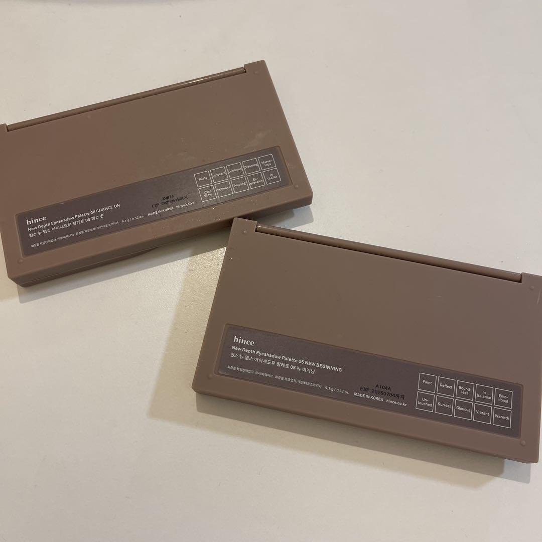 hinree アイシャドウパレット 2個セット hince アイシャドウパレット 2個セット - メルカリ
