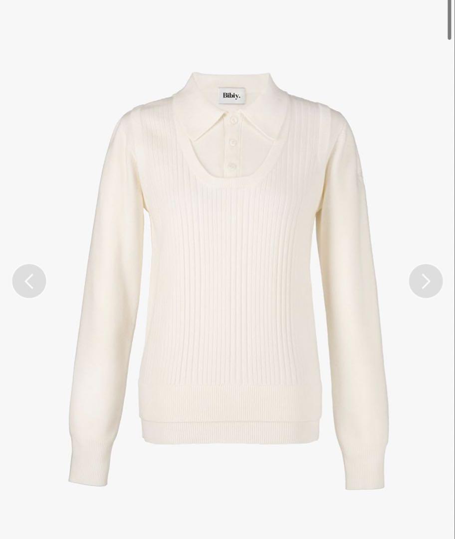 Bibiy. JULIET LAYER KNIT WHITE/FREE