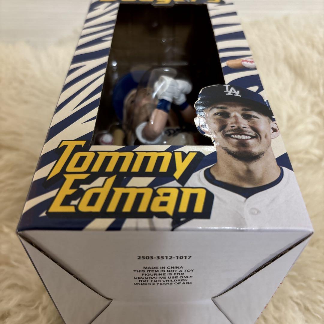 トミーエドマン ドジャース　 Edman フィギュア 25 6/2 限定品 トミー エドマン フィギュア ボブルヘッド