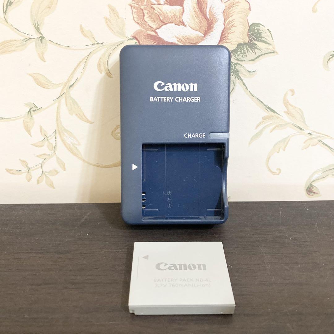 Canon デジカメ IXY DIGITAL 80 コンデジ シルバー 充電器付