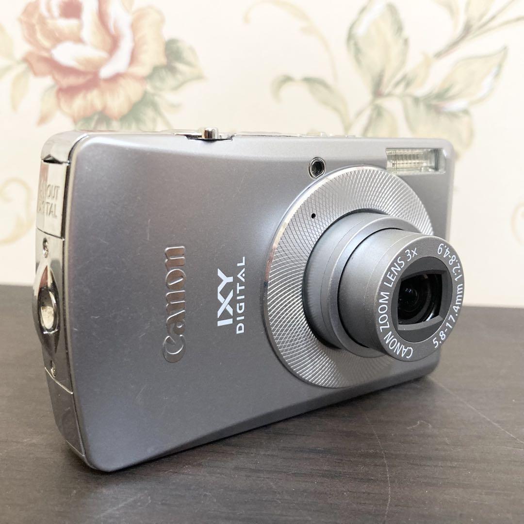 Canon デジカメ IXY DIGITAL 80 コンデジ シルバー 充電器付