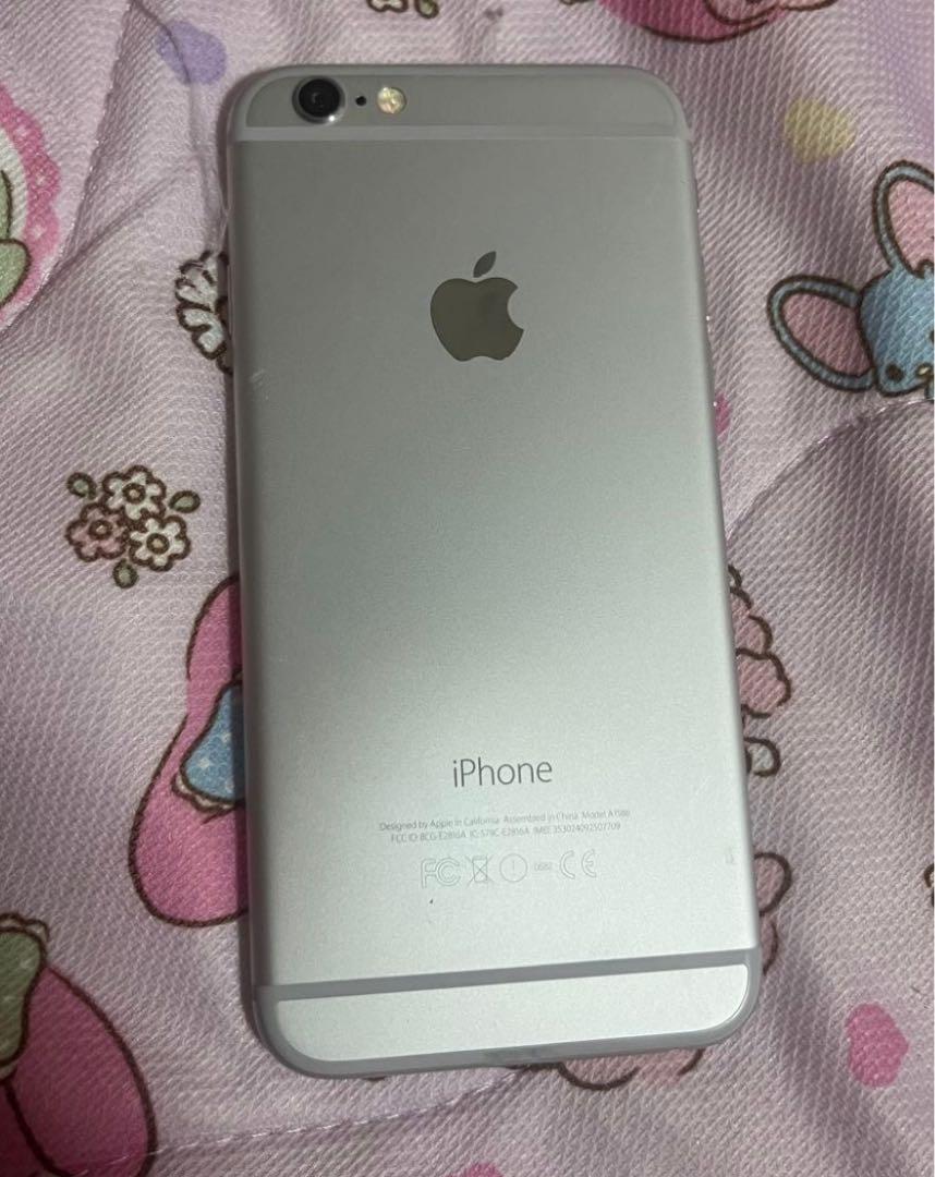 Apple iPhone 6sシルバー 本体 - メルカリ