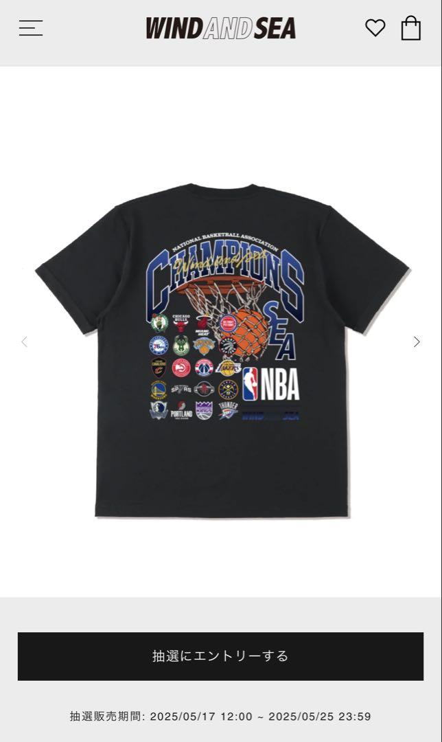 NBA CHAMPION TEE Lサイズ