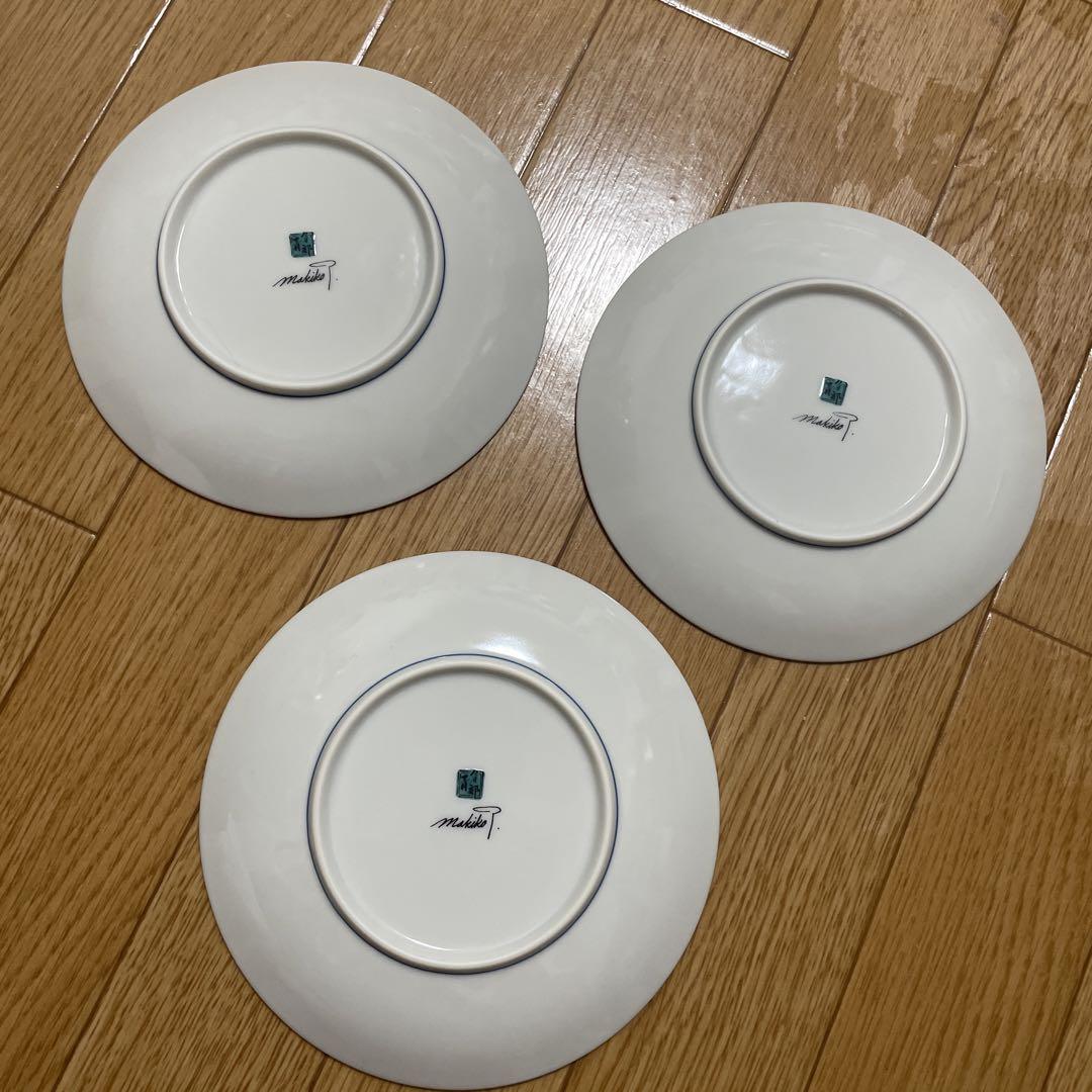 TAKIMAKI 九谷焼　3枚セット　中皿