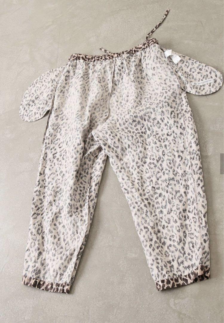 デミちゃんさま専用☆luxe☆レオパリネンタックイージーパンツ