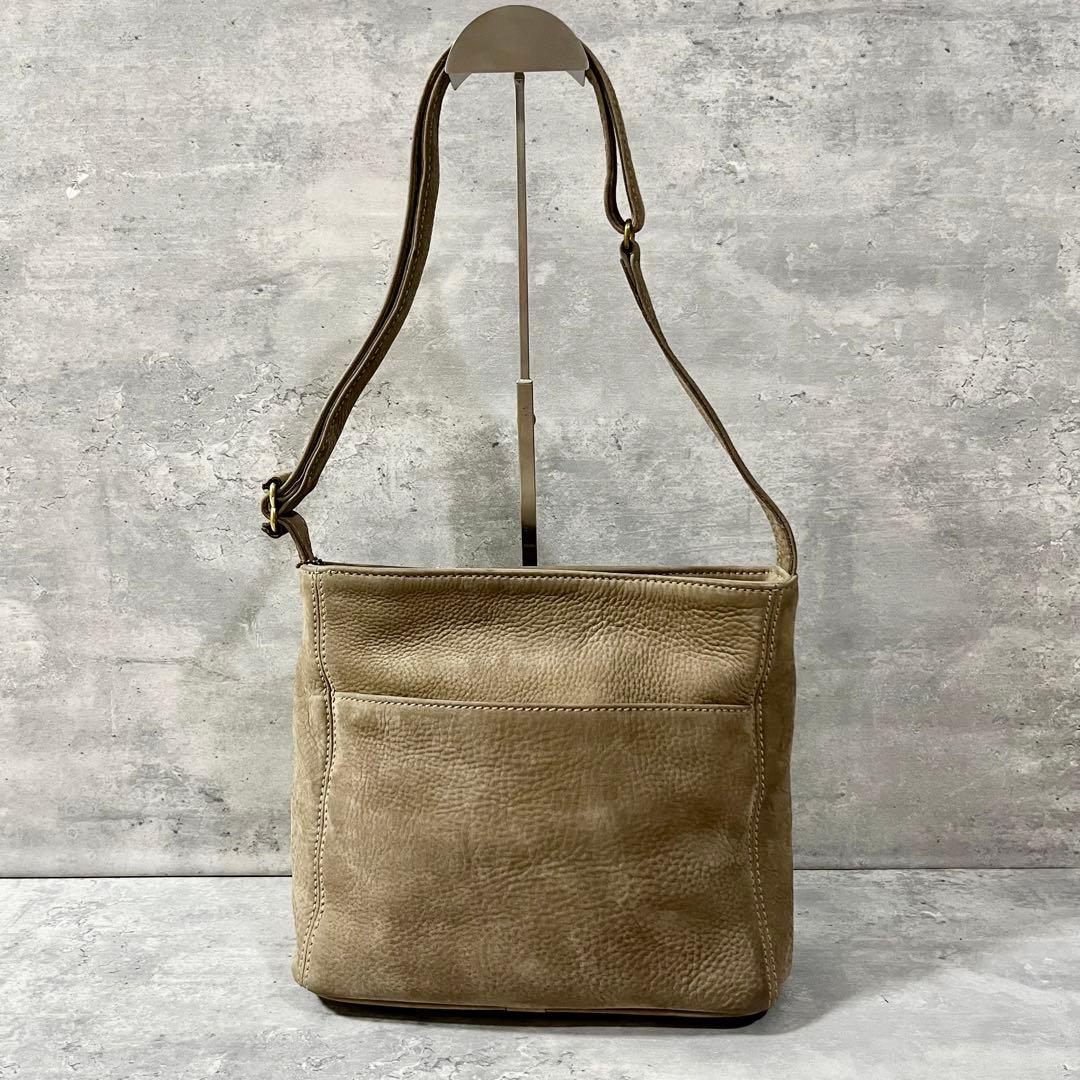 美品✨COACH nubuck leather shoulder bag