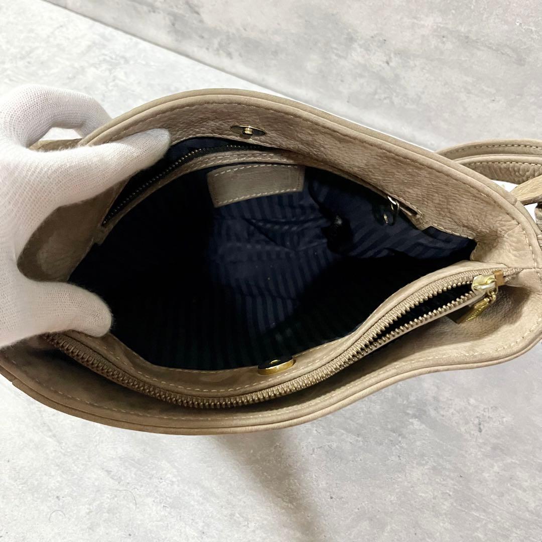 美品✨COACH nubuck leather shoulder bag