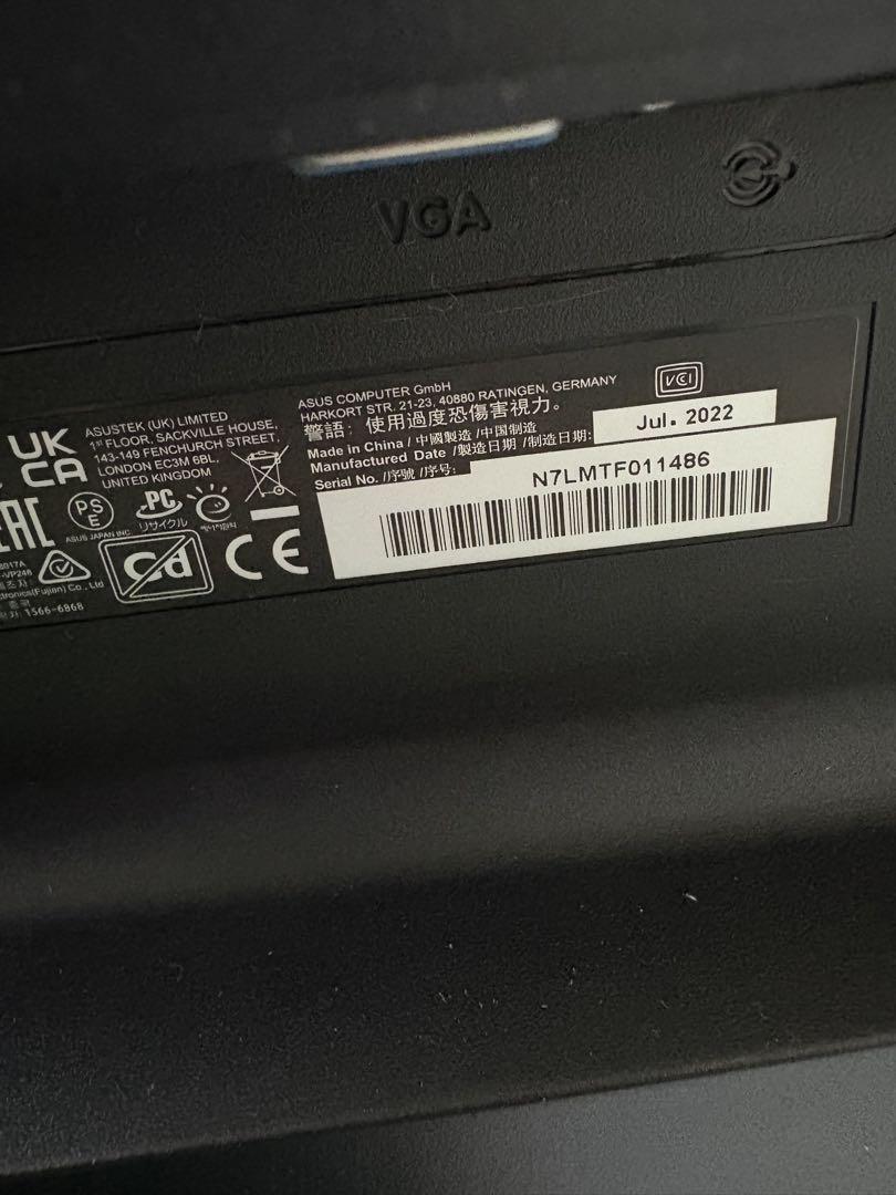 ASUS モニター VP248 2022年製