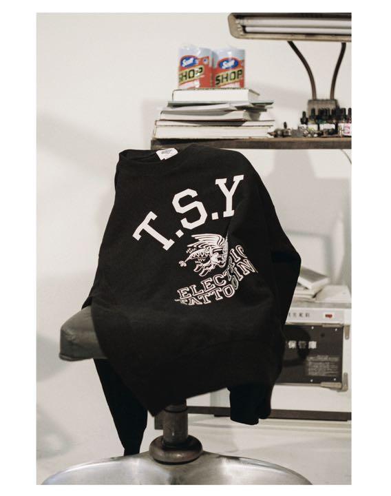 人気SALE2022 L 黒 新品 tattoo studio yamada TSY SWEAT jQhv3-m53112718003 国産再入荷