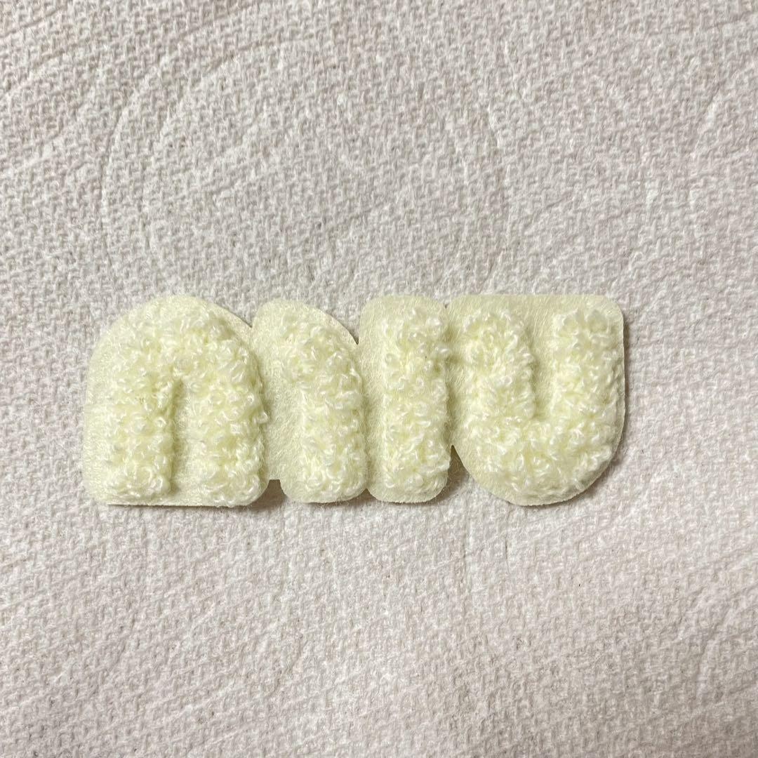 miumiu ワッペン 画像1