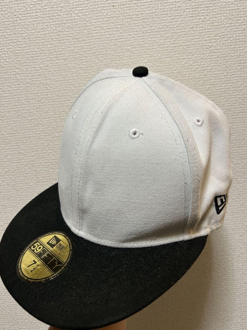 【レア】ニューエラ　new era 白　黒　キャップ　バイカラー