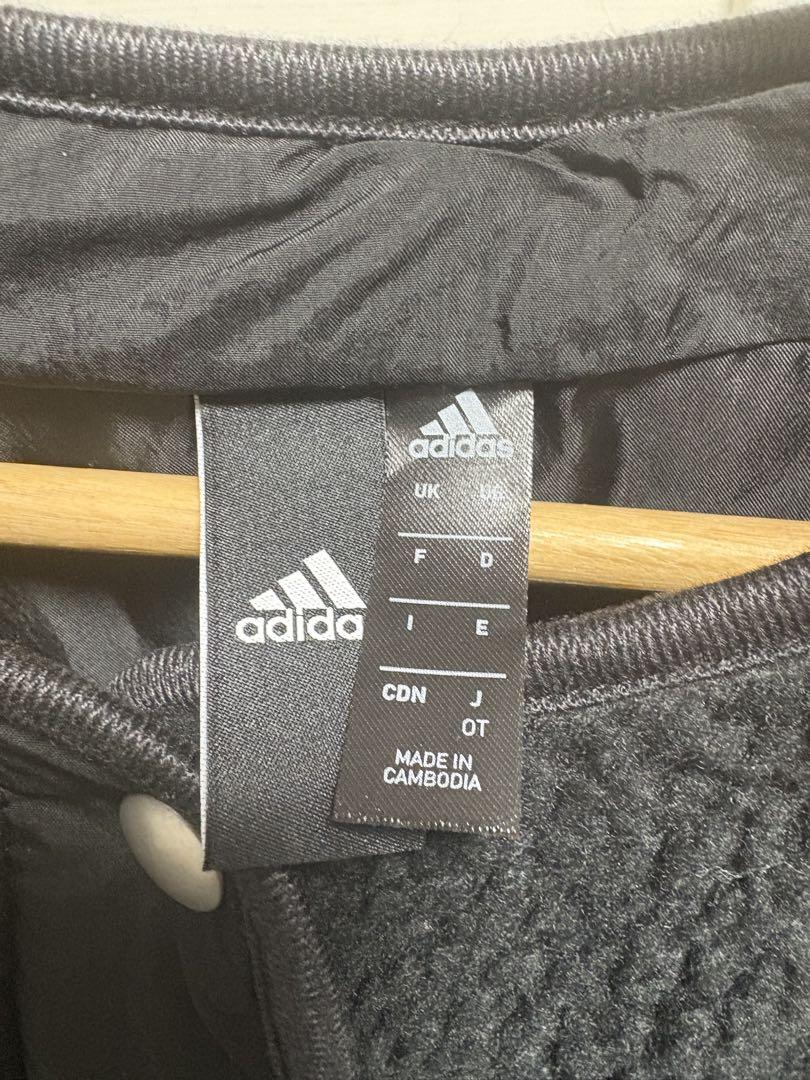 【キラキラ星】　未使用品　【adidas/アディダス】　ロングコート