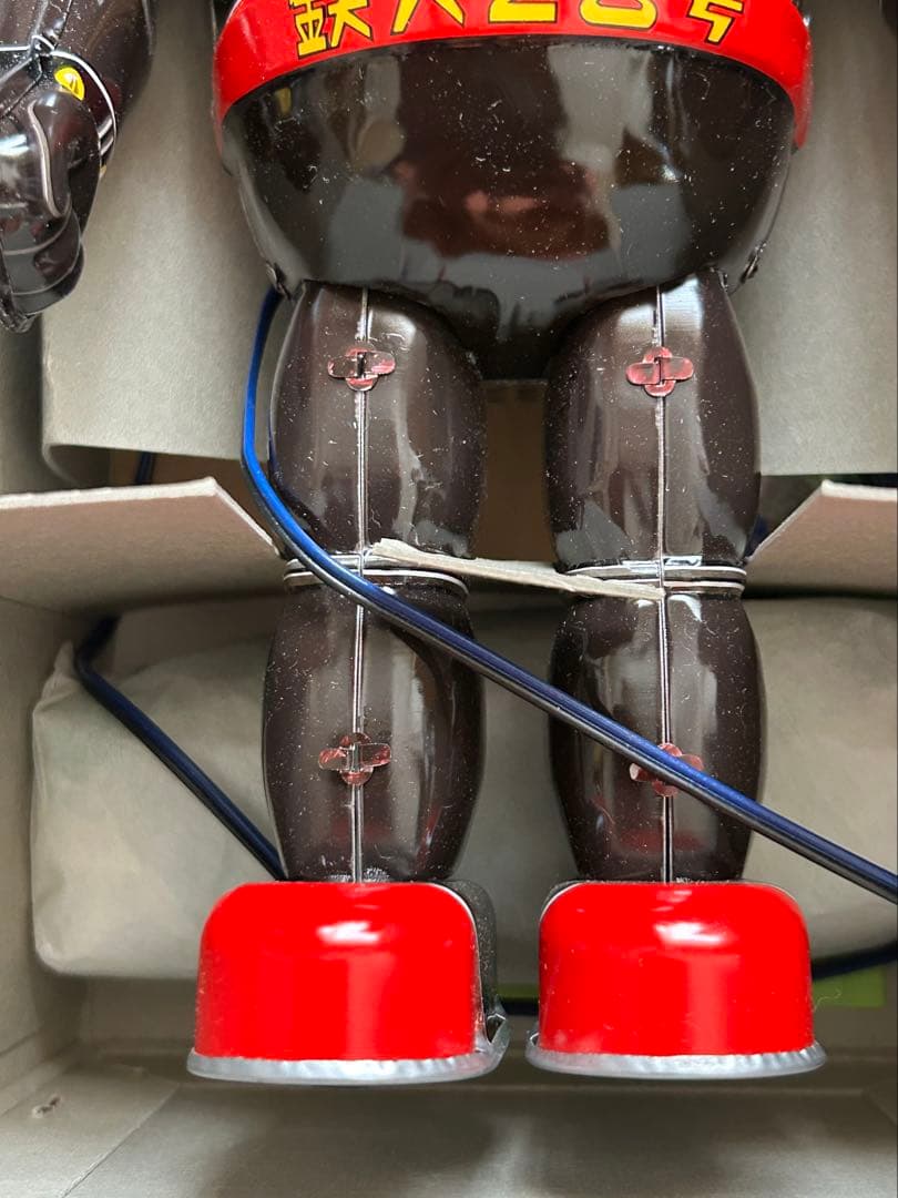 【新品未使用品】鉄人28号 ブリキビリケン商会電動リモコン歩行