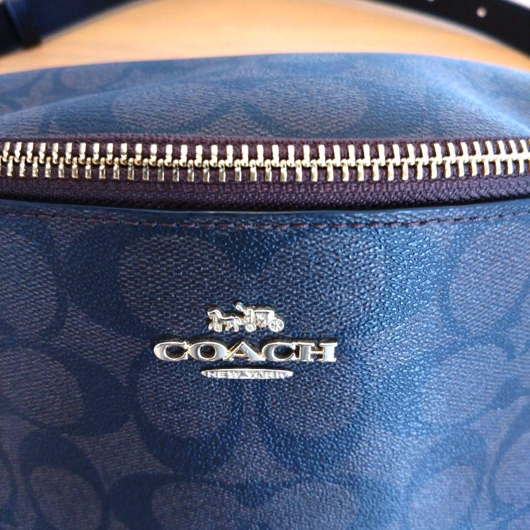 COACH ターコイズ ボディバッグ コーチ ボディバッグ