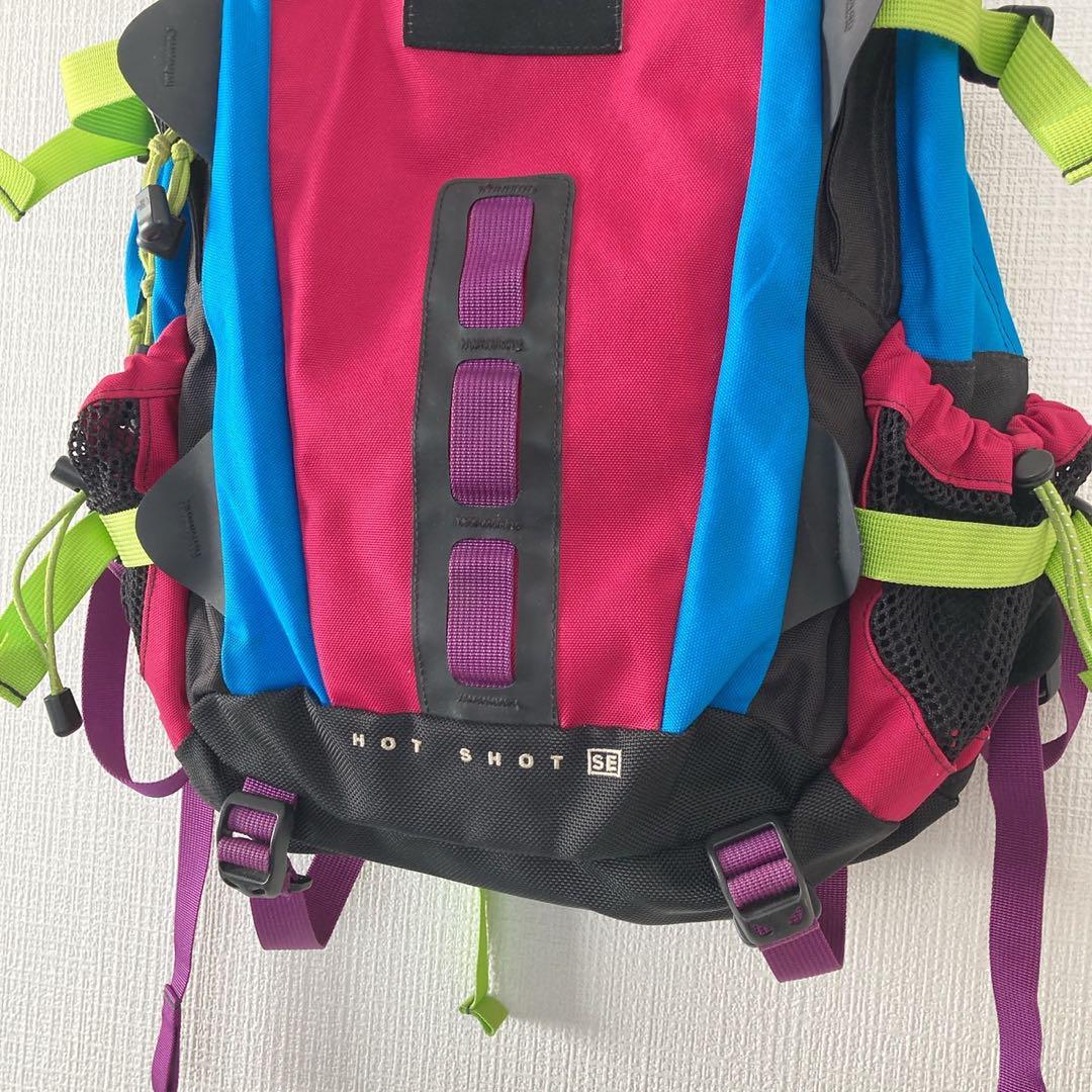 ノースフェイス ホットショット リュック 廃盤品 蒼井優 マルチカラー