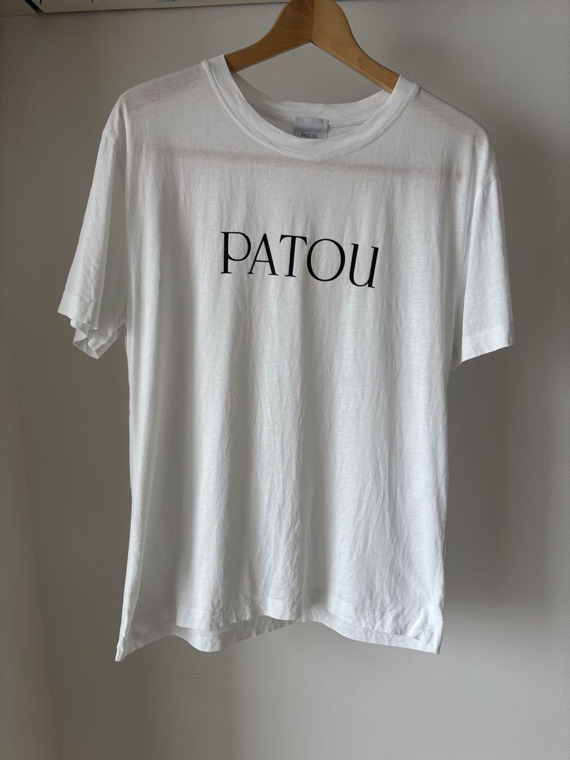 PATOU ホワイト 半袖Tシャツ - メルカリ