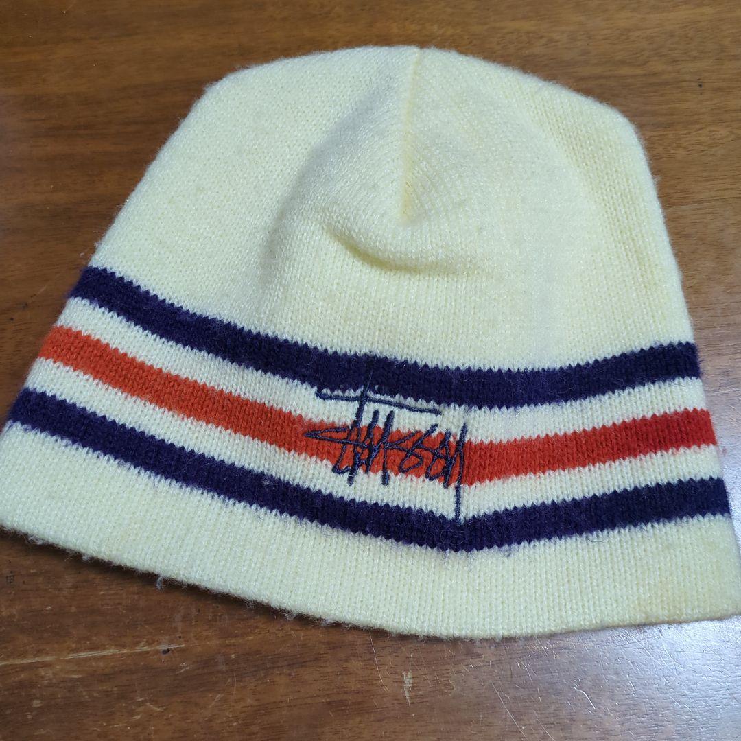 全国送料無料ギフト 90s ヴィンテージ ビーニー ニット帽 oldStussy スキー・スノーボードアクセサリー