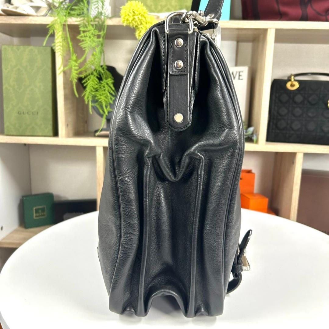 超美品 aoki 名作 ダレスバッグ オールレザー 一生物