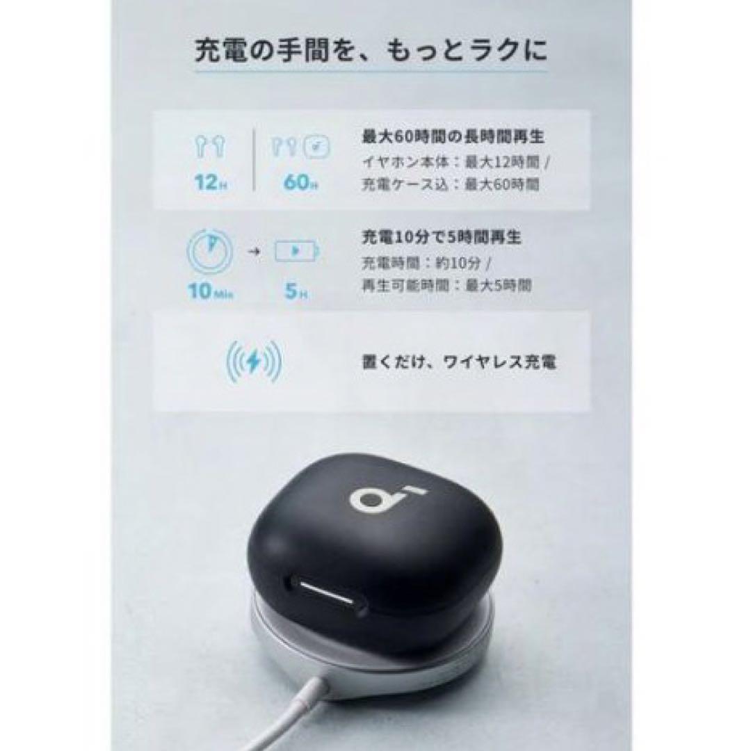 新品未使用Anker Soundcore P40iオフホワイトワイヤレスイヤホン