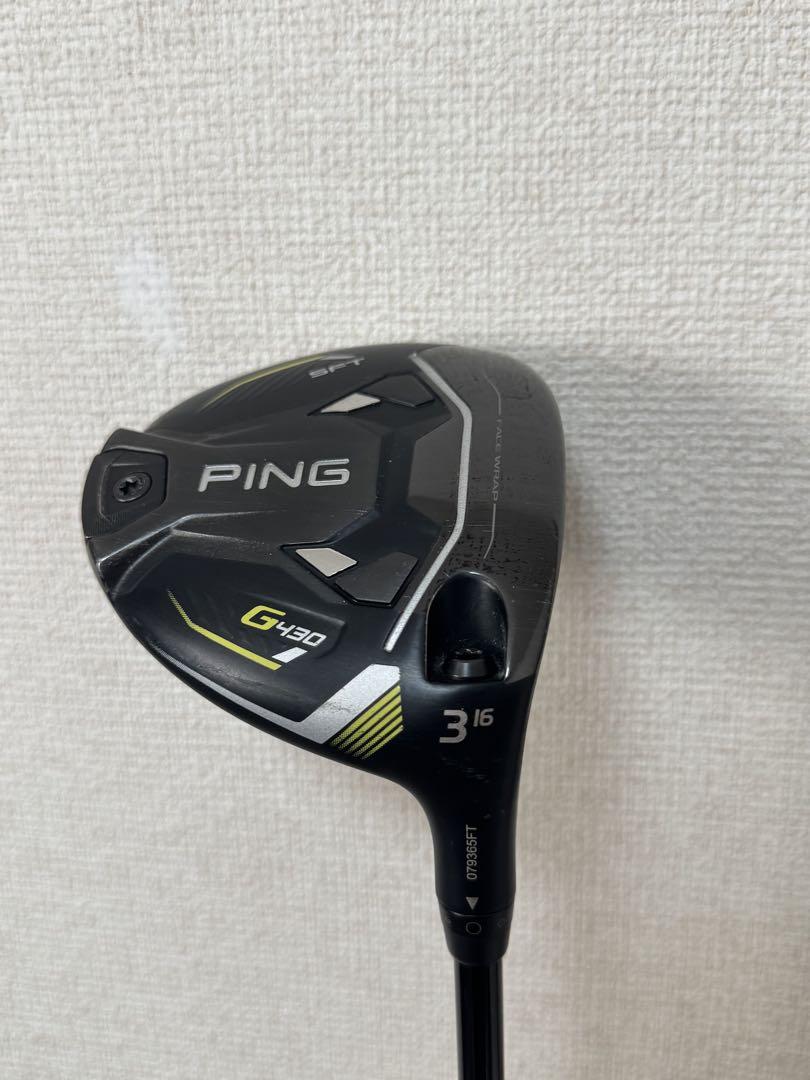 大学 兄弟割引 PING G430 SFT フェアウェイウッド 3番 16度 Flex R - メルカリ クラブ