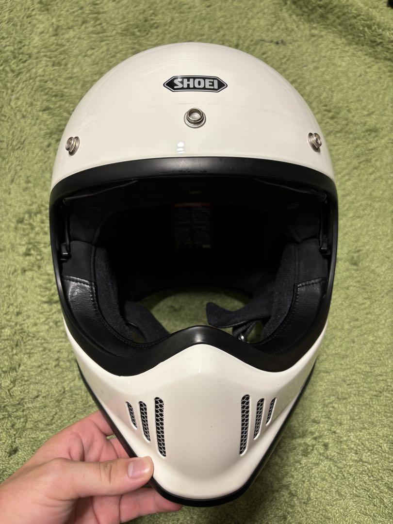 SHOEI EX ZERO XXL オフホワイト　バイザー付き