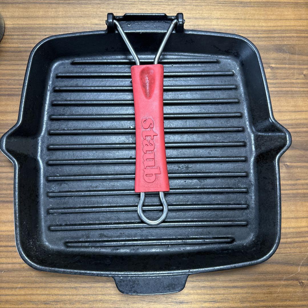 ストウブ【Staub】スクエアグリル 24cm