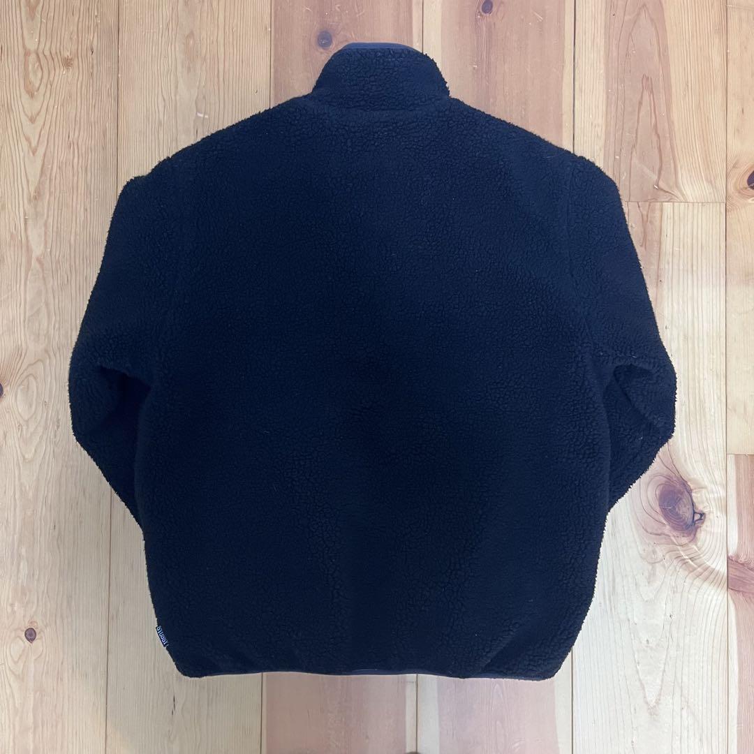 stussy リバーシブルフリースボアジャケット