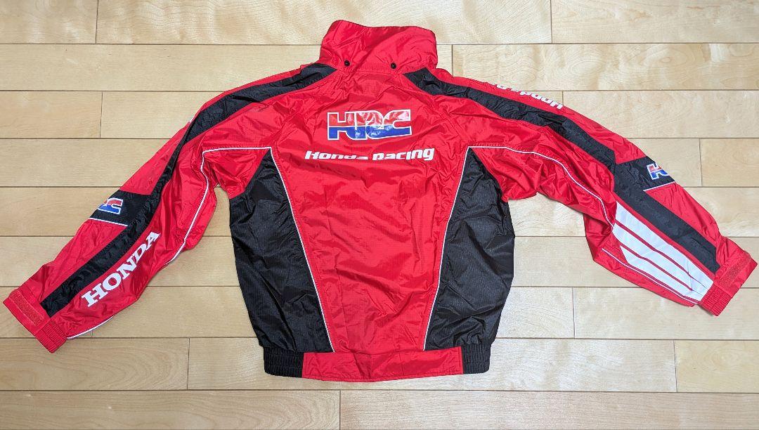HONDA HRC ホンダ　レインウェア　セットアップ　上下　Mサイズ　赤黒