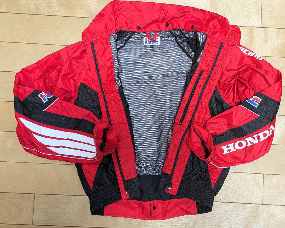 HONDA HRC ホンダ　レインウェア　セットアップ　上下　Mサイズ　赤黒