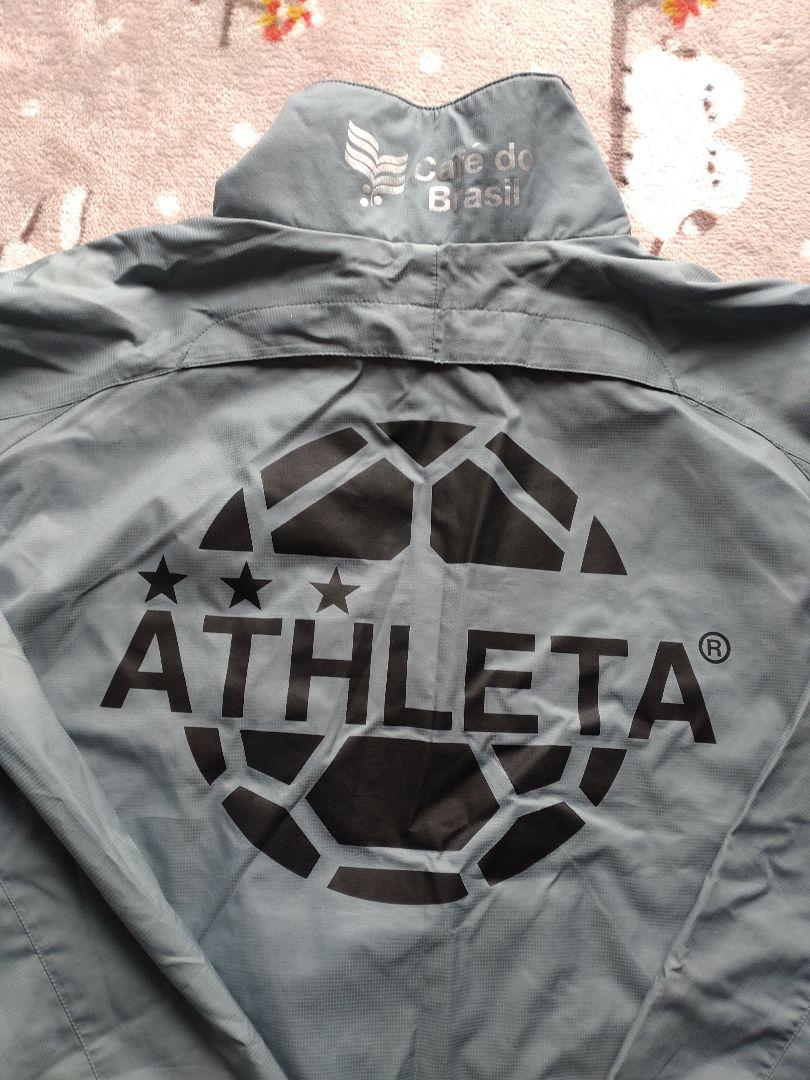 【6】ATHLETA ピステ・ウィンドブレーカーセット グレー