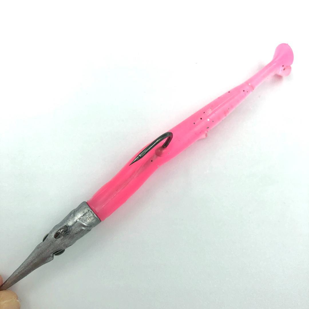 サヨリ型ジグヘッド シャッドワーム 14g 4色セット スペアワーム付 タイプa メルカリ サヨリ型ジグヘッド シャッドワーム 14g 4色セット スペアワーム付 タイプa メルカリ