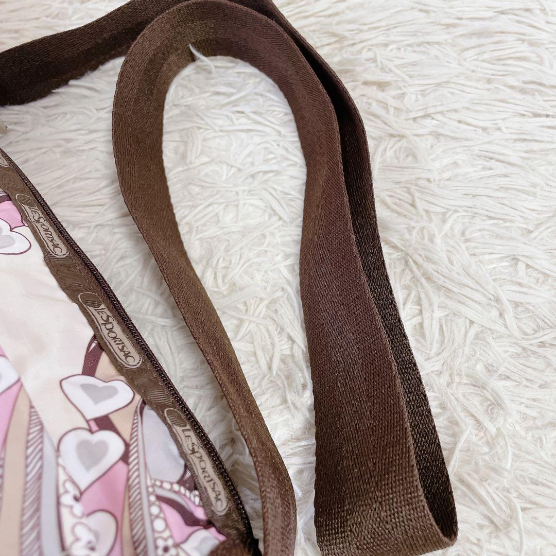 極美品 レスポートサック ペイズリー ハート柄 ショルダーバッグ
