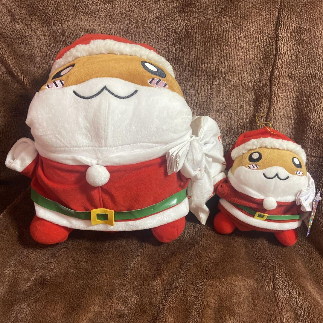 【ハムスター倶楽部】クリスマス　ぬいぐるみセット