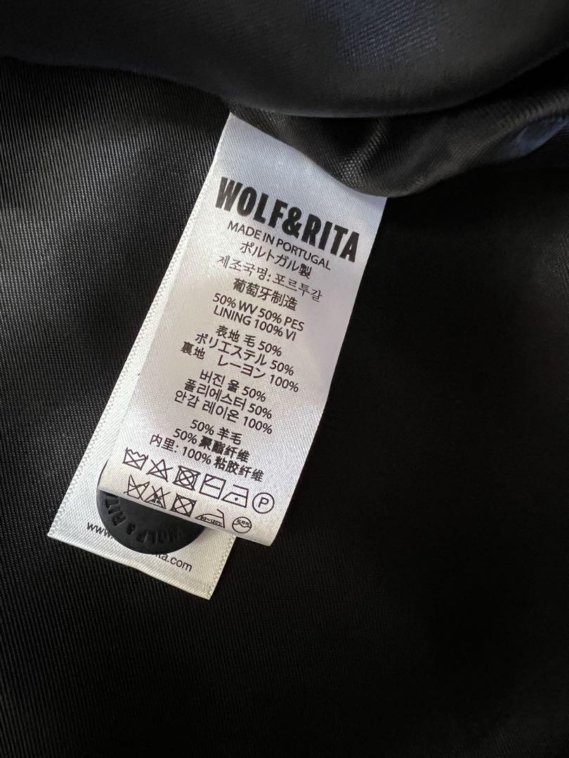 大幅値下げ！！wolf&rita チェックジャケット　コート　8y 新品