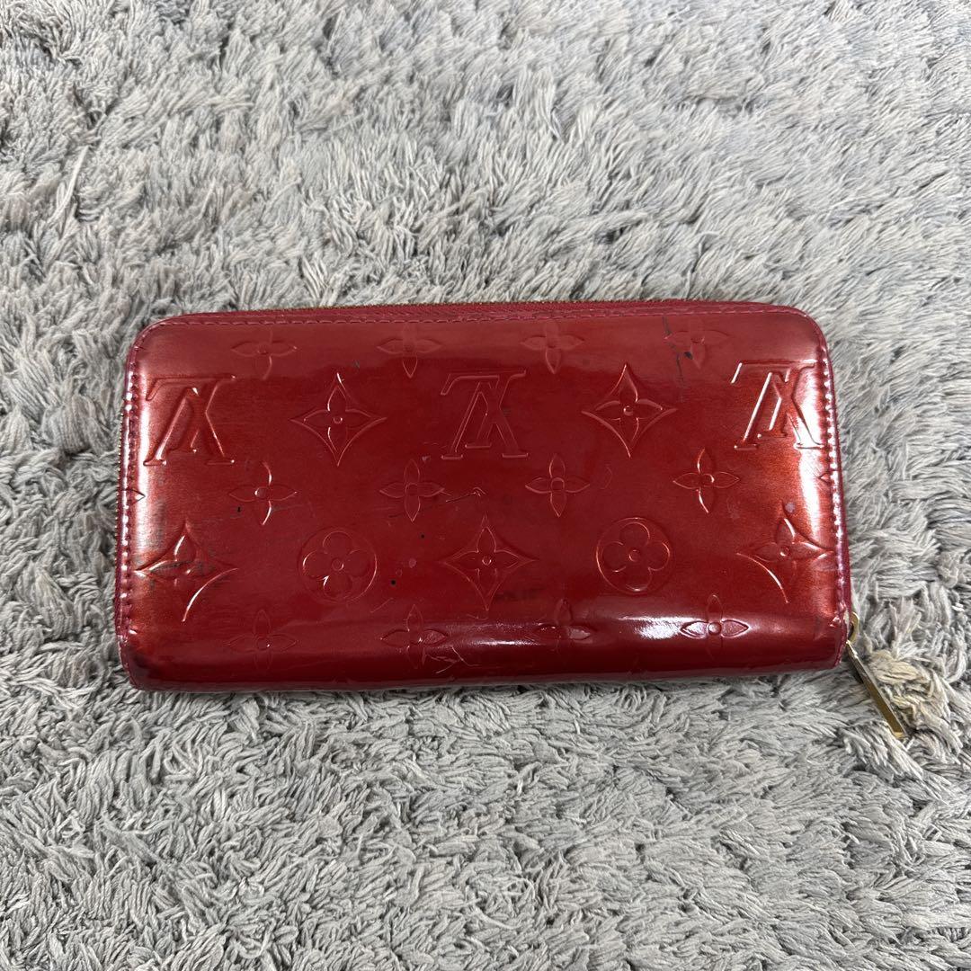 LOUIS VUITTON モノグラム ヴェルニ ジッピー ウォレット 長財布