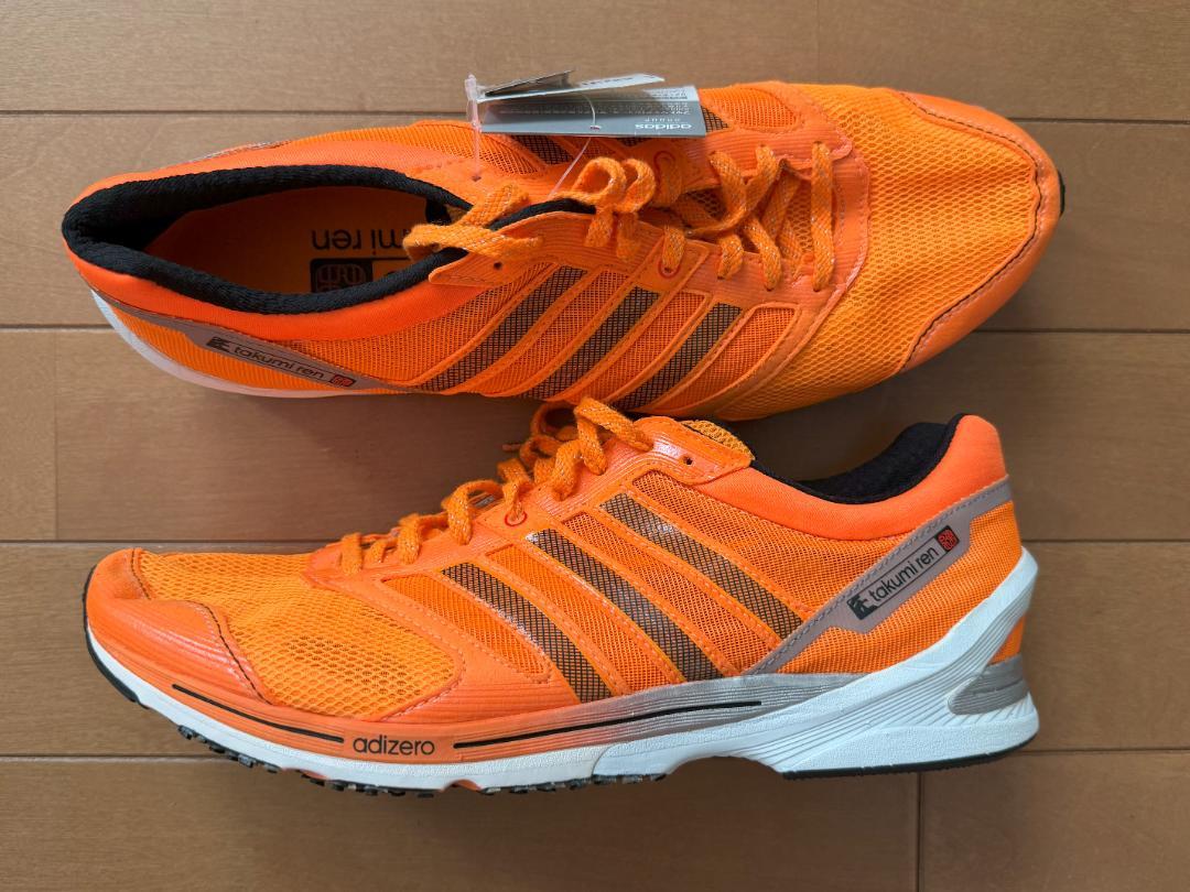 未使用 Adizero Takumi Ren2 タクミレン2 28.0 オレンジ - メルカリ