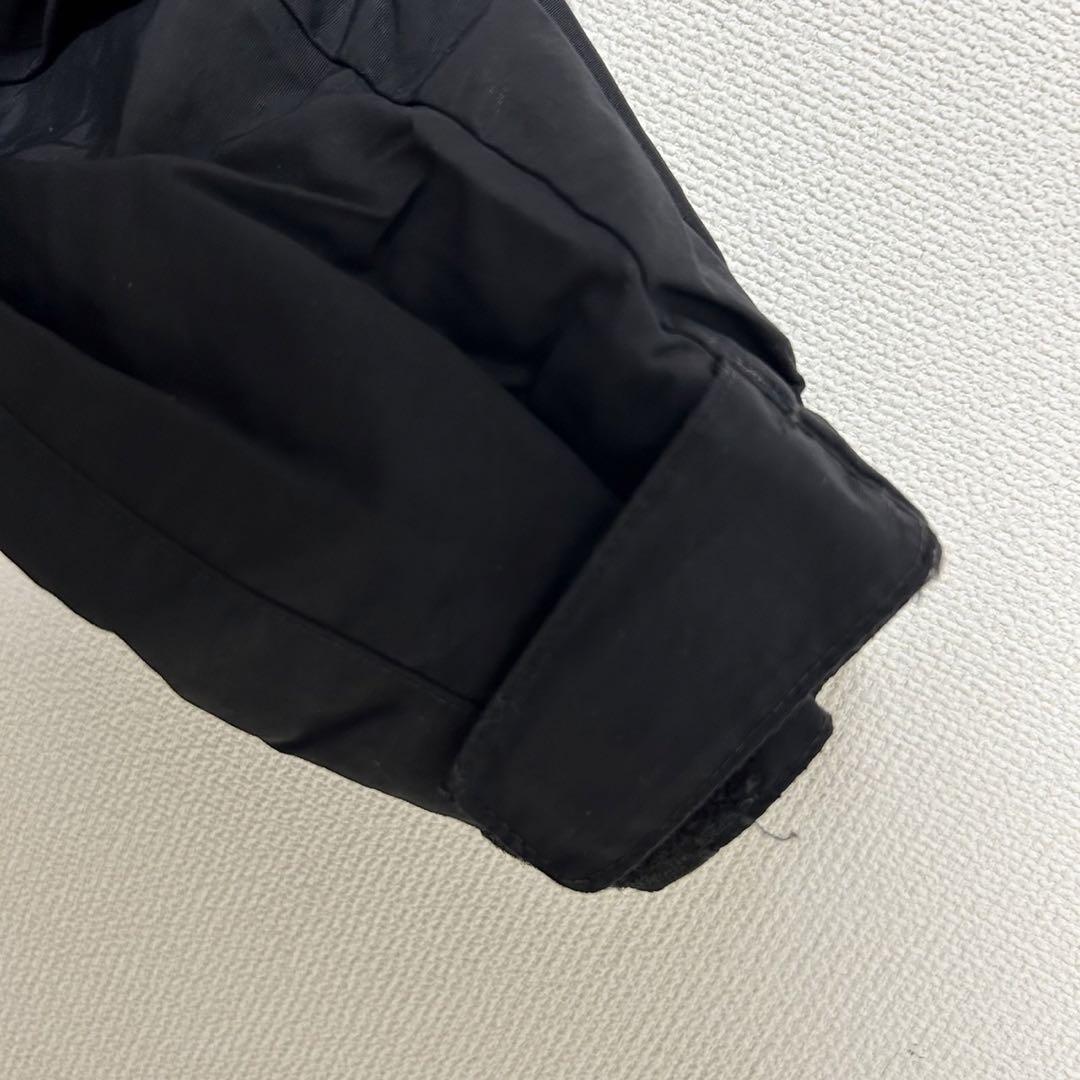 ノースフェイス　マウンテンパーカー　メンズ　S ブラック　黒　刺繍ロゴ