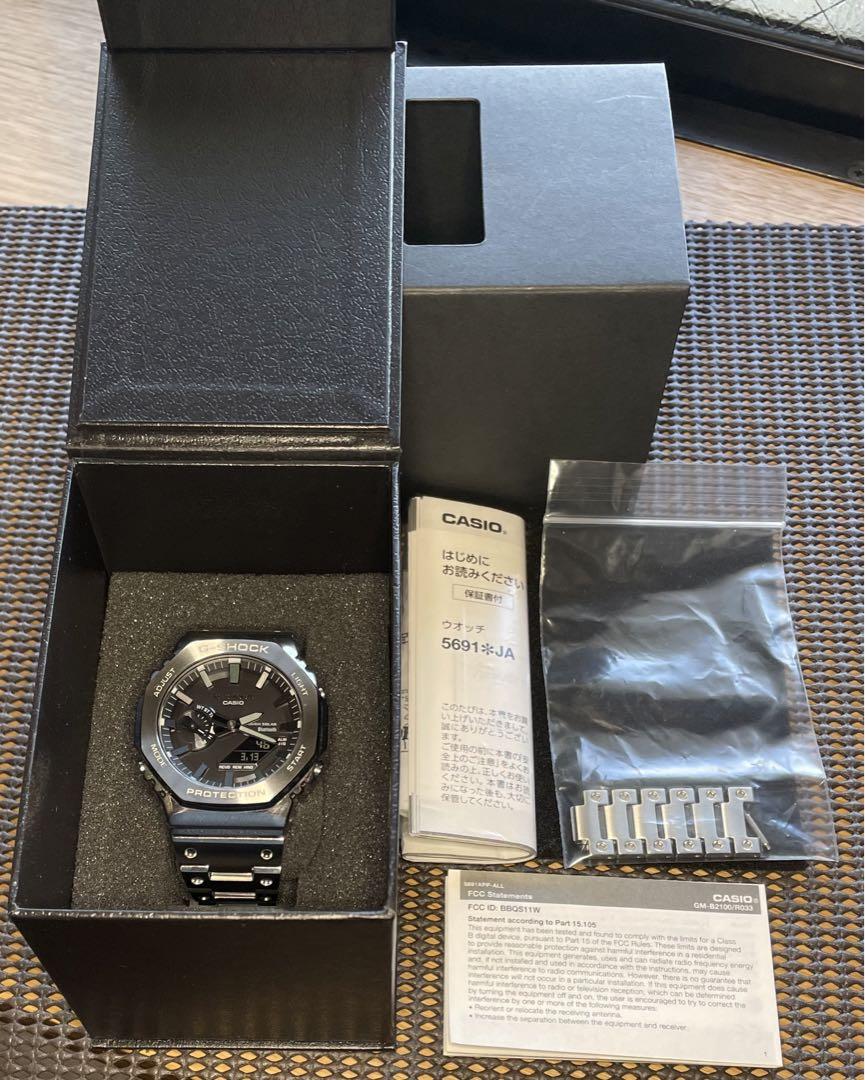 CASIO G-SHOCK GM-B2100D-1AJF(フルメタル) CASIO G-SHOCK GM-B2100D-1AJF(フルメタル)