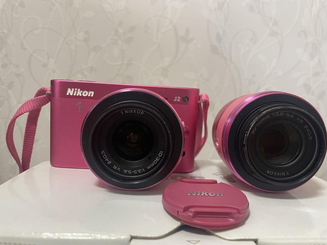 Nikon J2 ピンク ミラーレス一眼カメラ
