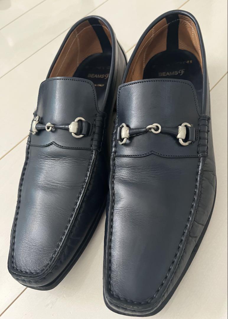 SANTONI サントーニ BEAMS F ビームスエフ ビットローファー 26