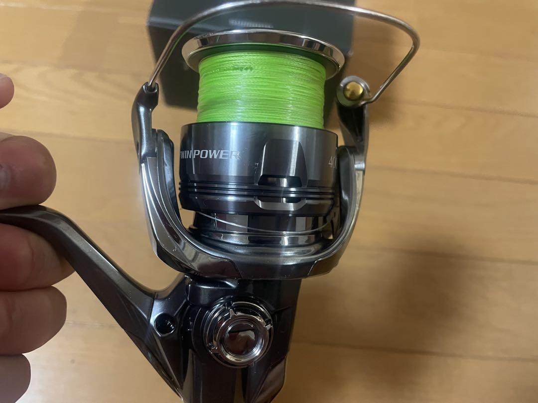 シマノ(SHIMANO) 24 ツインパワー 4000XG+PITBULL(ピットブル) 8