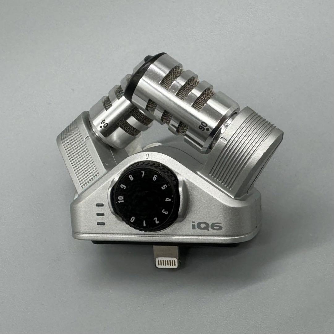 ZOOM iQ6 / XY STEREO マイク For iPhone&iPad