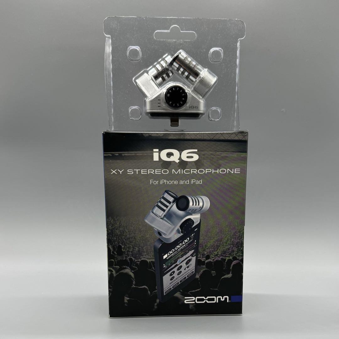ZOOM iQ6 / XY STEREO マイク For iPhone&iPad