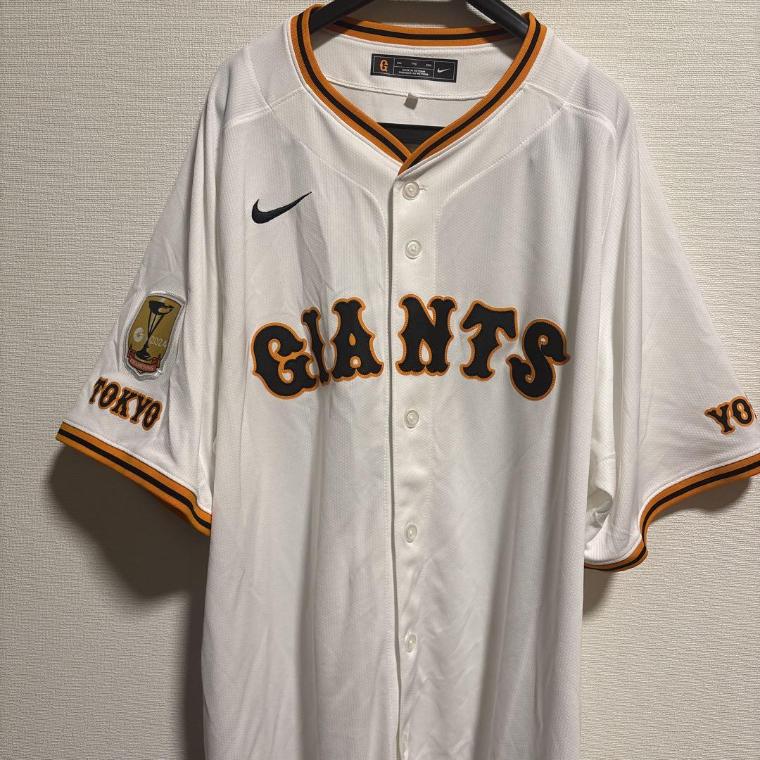 巨人GIANTS MARTINEZ92ユニフォーム2024チャンピオンエンブレム