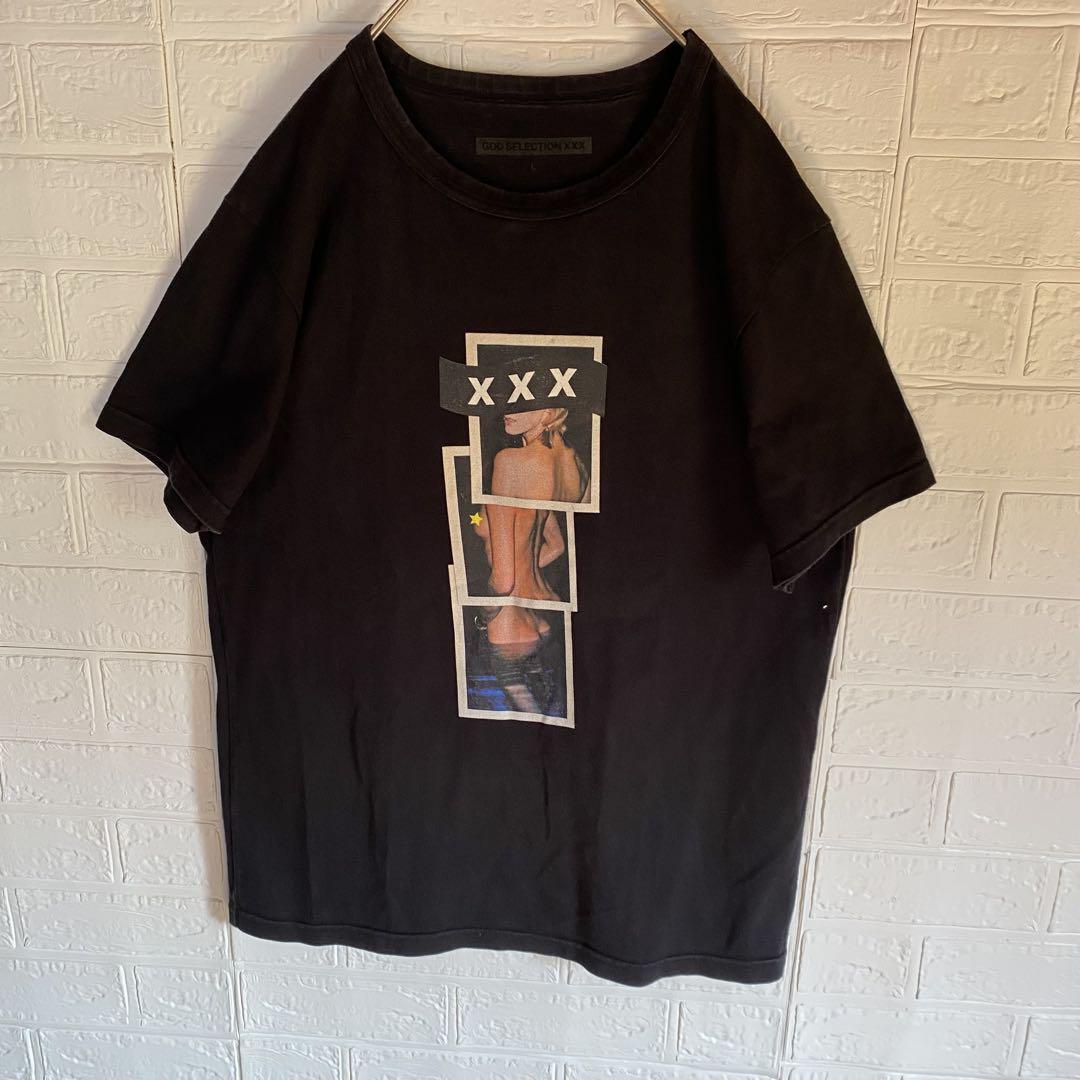 GOD SELECTION XXX グラフィックTシャツ ブラック